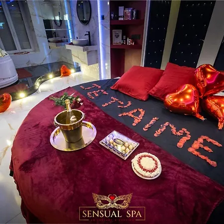 Sensual Spa- Jacuzzi Hammam Terrasse Νανσύ