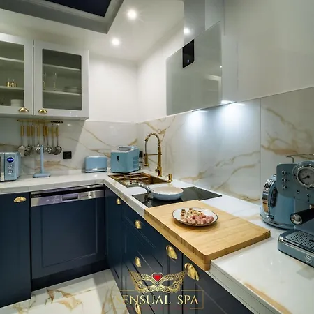 Sensual Spa- Jacuzzi Hammam Terrasse Apartament