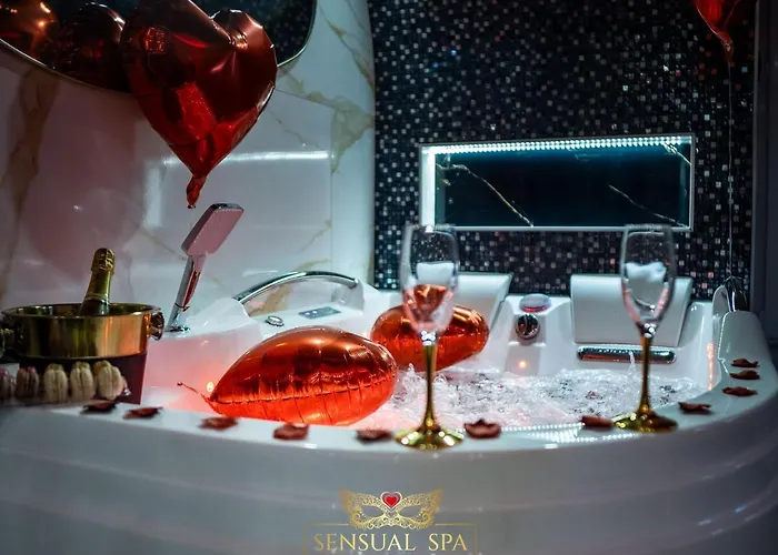 Sensual Spa- Jacuzzi Hammam Terrasse דירה נאנסי